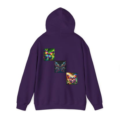 Butterflies Unisex Heavy Blend™ Hooded Sweatshirt