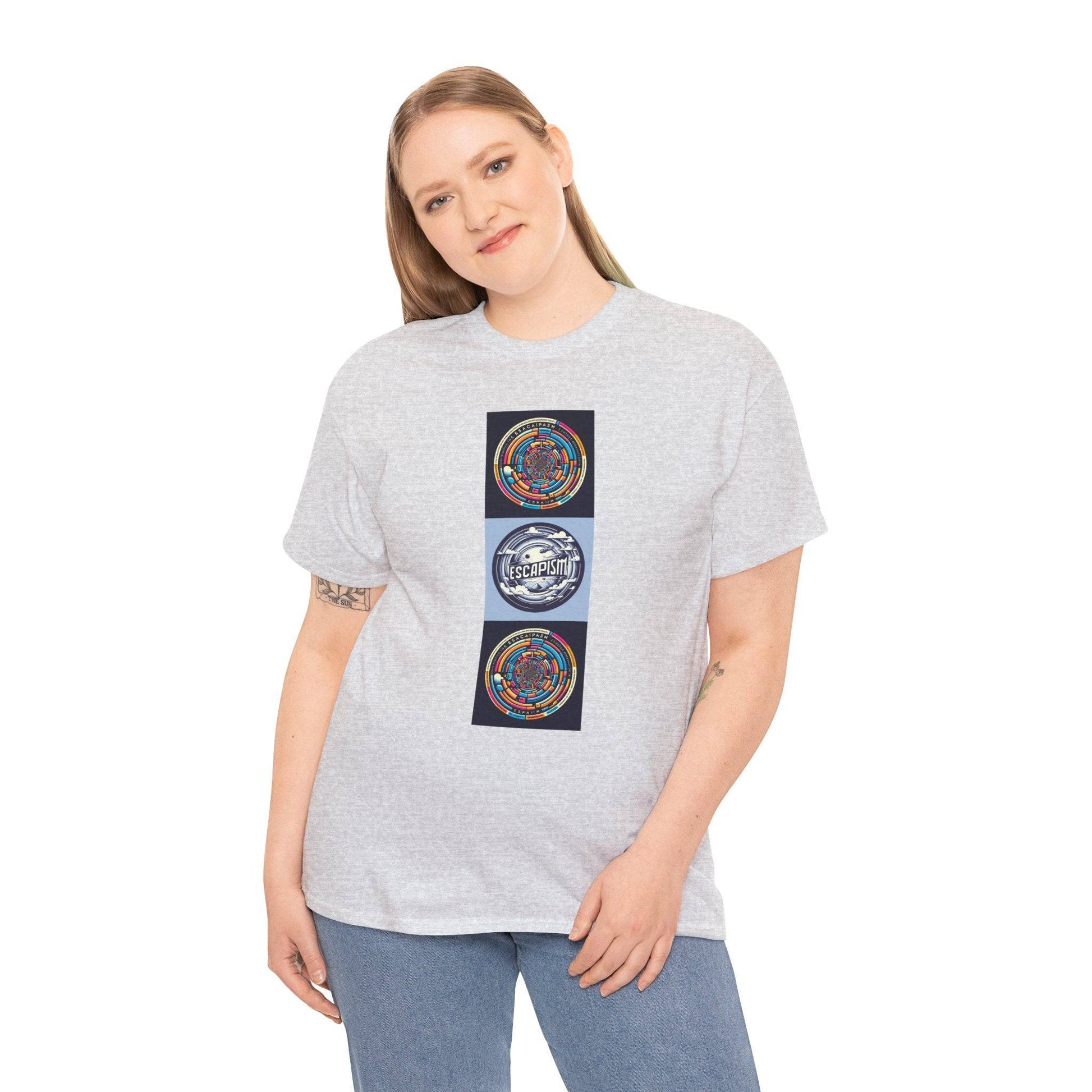 Escapism Heavy 100% Cotton Tee - Zion Legend Fashions