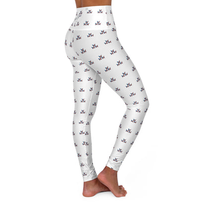 Butterfly High Waisted Yoga Leggings (AOP)