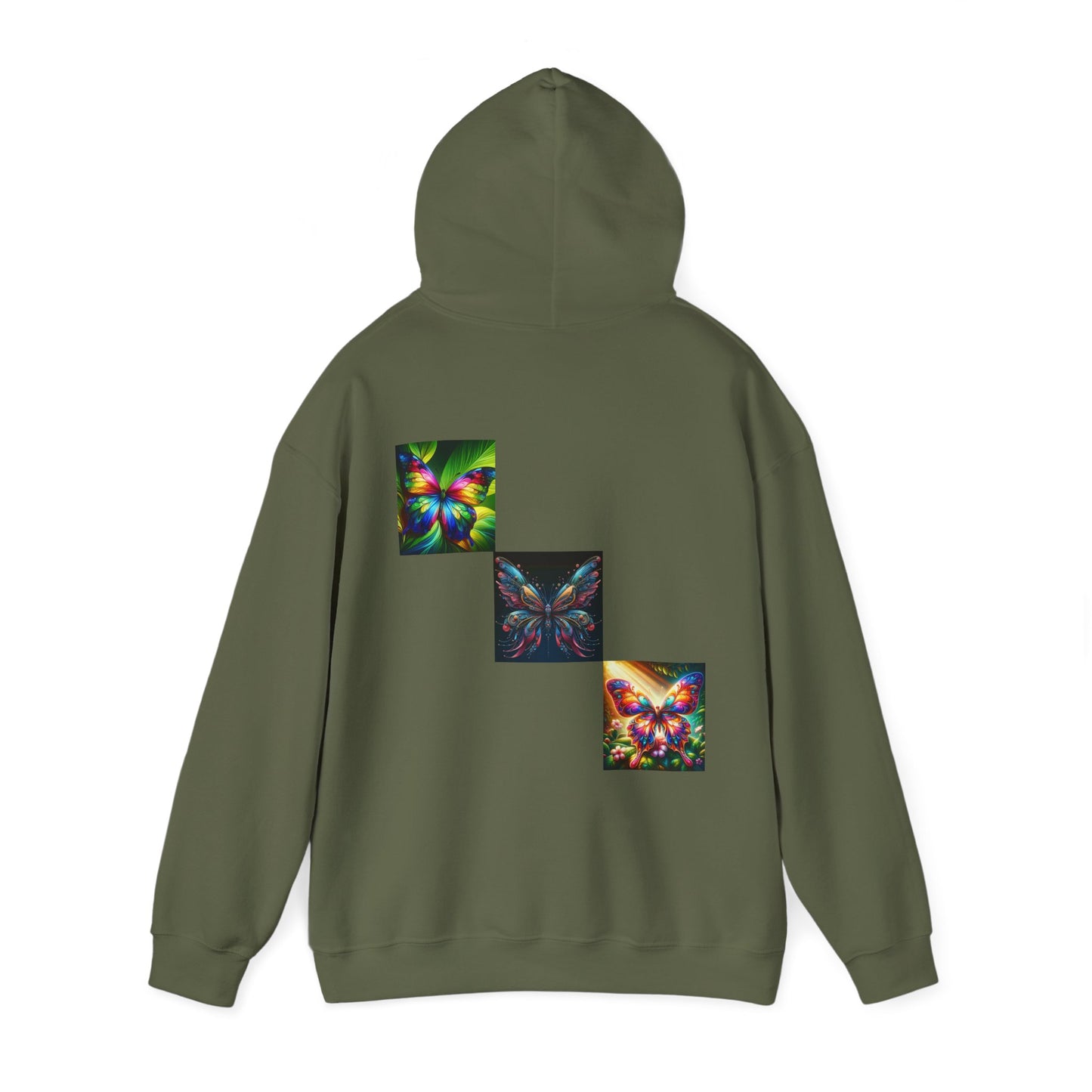 Butterflies Unisex Heavy Blend™ Hooded Sweatshirt