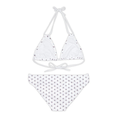 Butterfly Strappy Bikini Set (AOP)