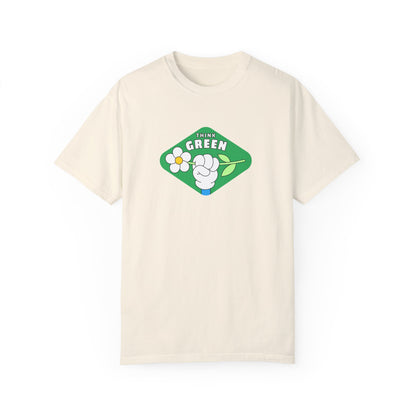 Green Unisex Garment-Dyed T-shirt