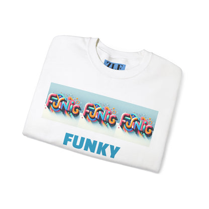 Funky Unisex Heavy Blend™ Crewneck Sweatshirt