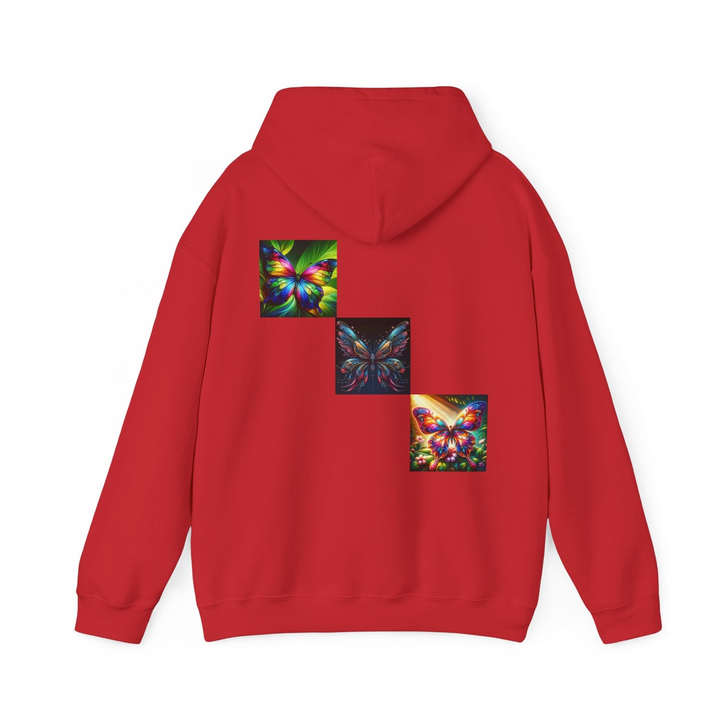 Butterflies Unisex Heavy Blend™ Hooded Sweatshirt