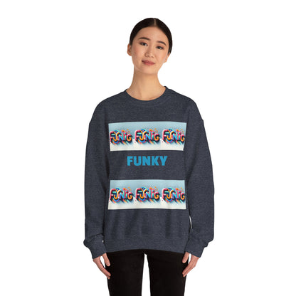 Funky Unisex Heavy Blend™ Crewneck Sweatshirt