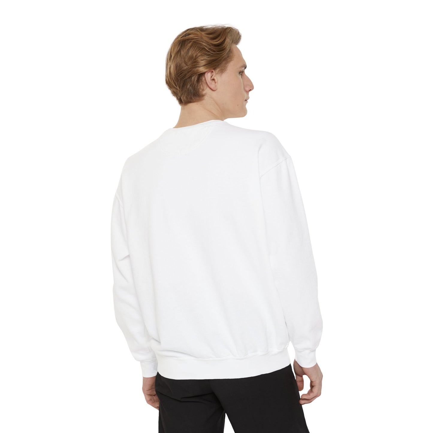 Small square Unisex Garment-Dyed Sweatshirt