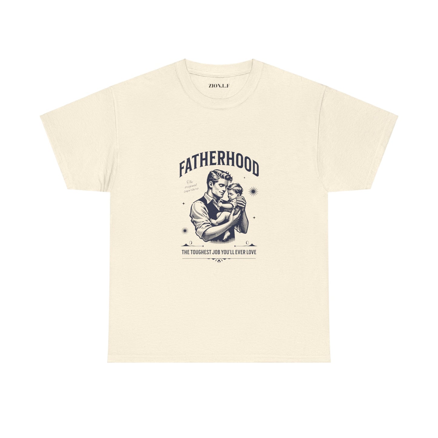 Fatherhood Men's  Heavy Cotton Tee