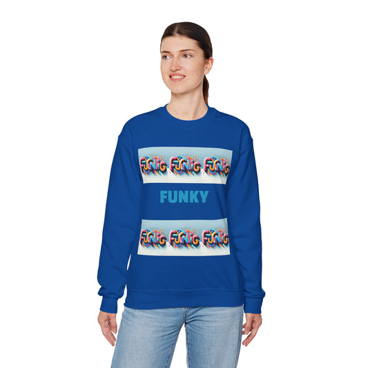 Funky Unisex Heavy Blend™ Crewneck Sweatshirt