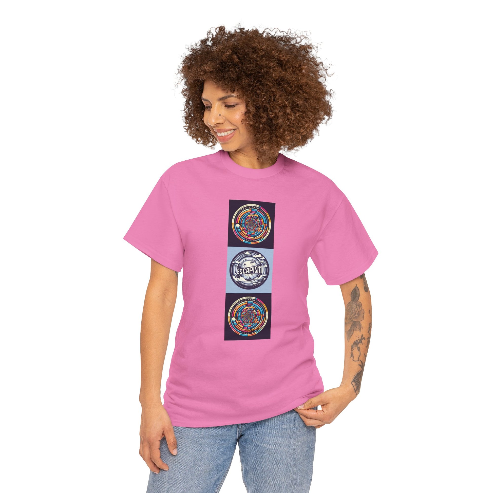 Escapism Heavy 100% Cotton Tee - Zion Legend Fashions