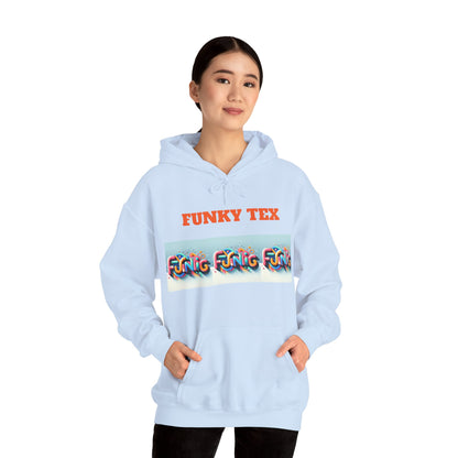 Funky Tex Unisex Heavy Blend™ Hooded Sweatshirt