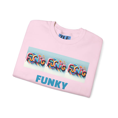 Funky Unisex Heavy Blend™ Crewneck Sweatshirt