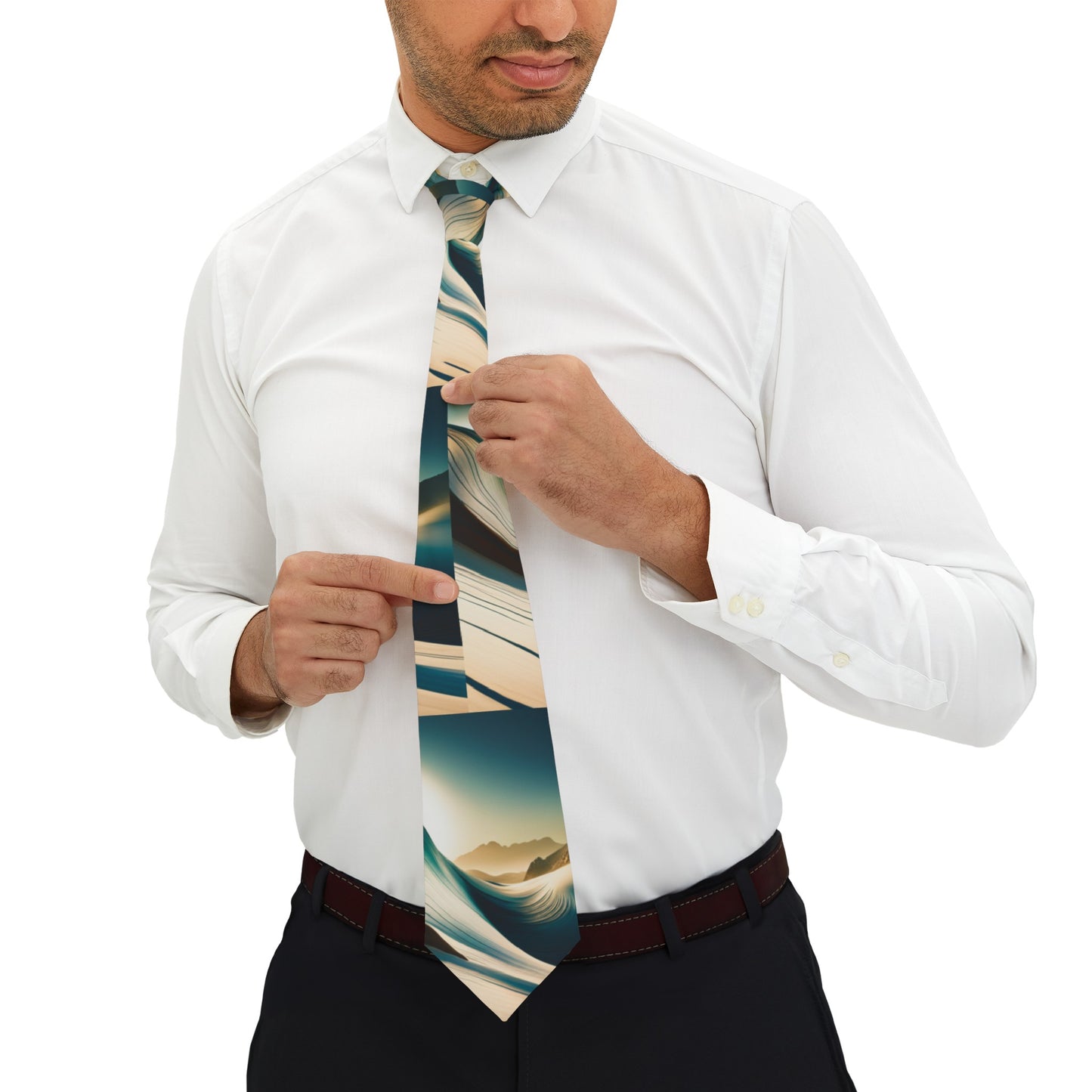 Wave Necktie