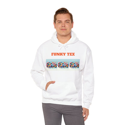 Funky Tex Unisex Heavy Blend™ Hooded Sweatshirt