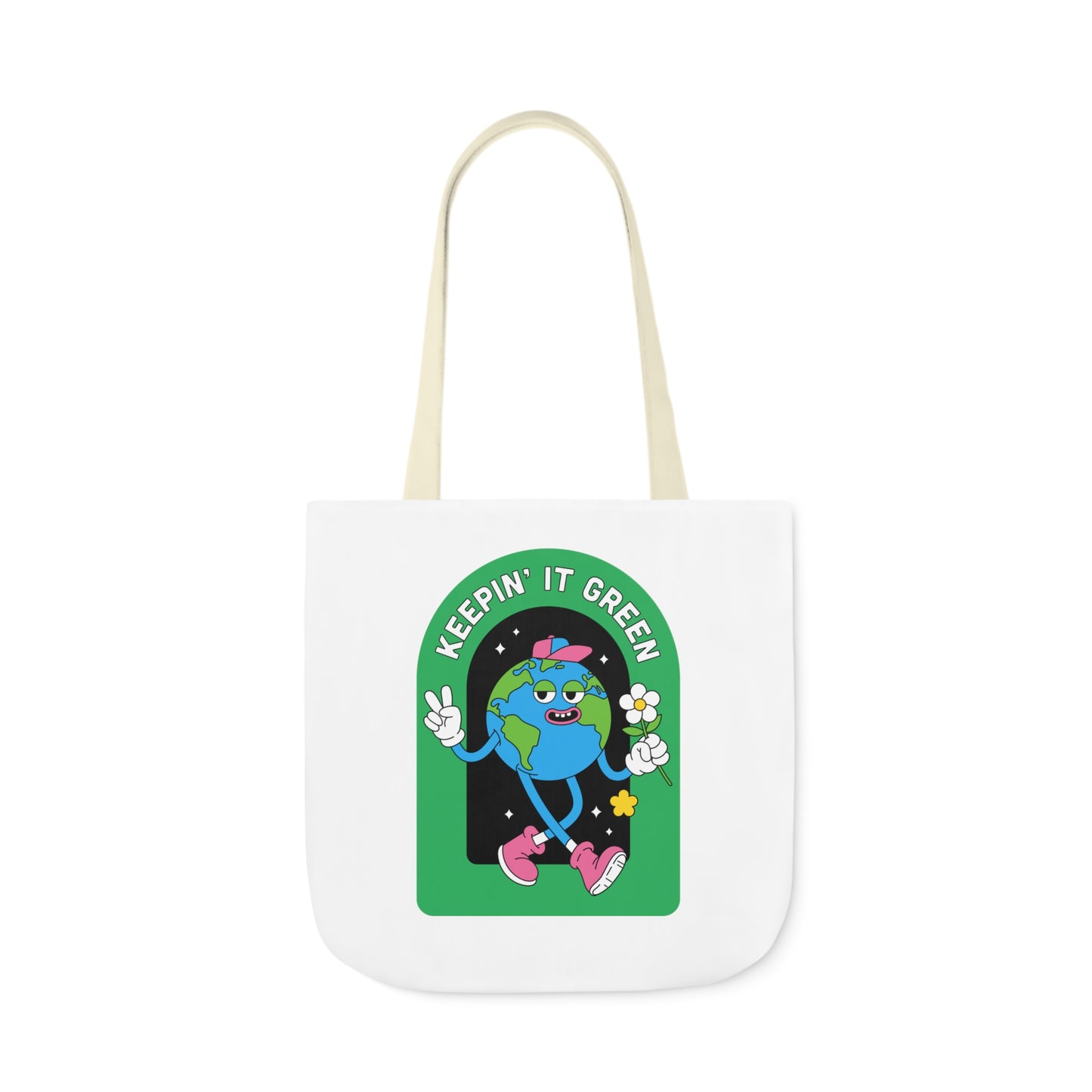 KIG Canvas Tote Bag, 5-Color Straps