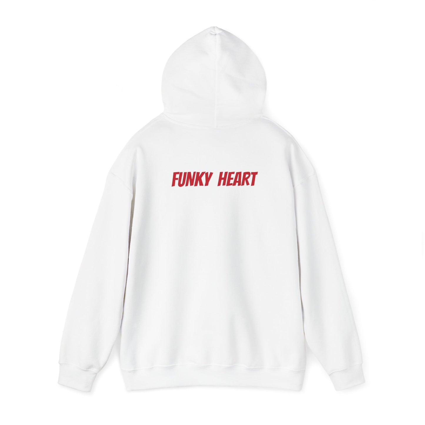 Funky heart Unisex Heavy Blend™ Hooded Sweatshirt