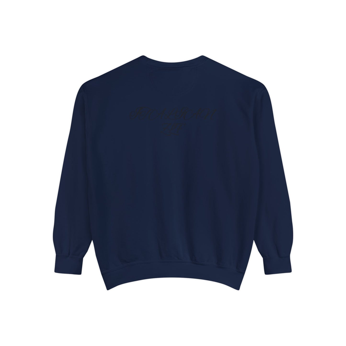 Blue Square Unisex Garment-Dyed Sweatshirt