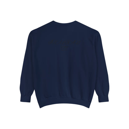 Blue Square Unisex Garment-Dyed Sweatshirt