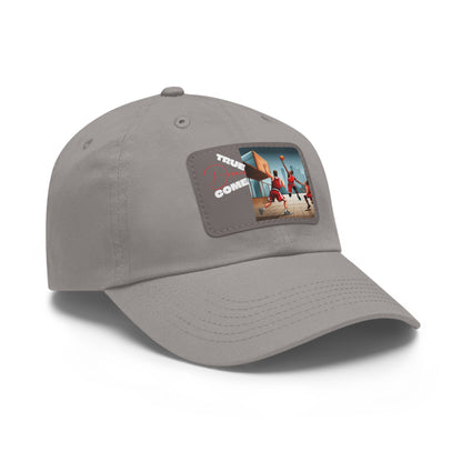 Dream Dad Hat with Leather Patch (Rectangle)