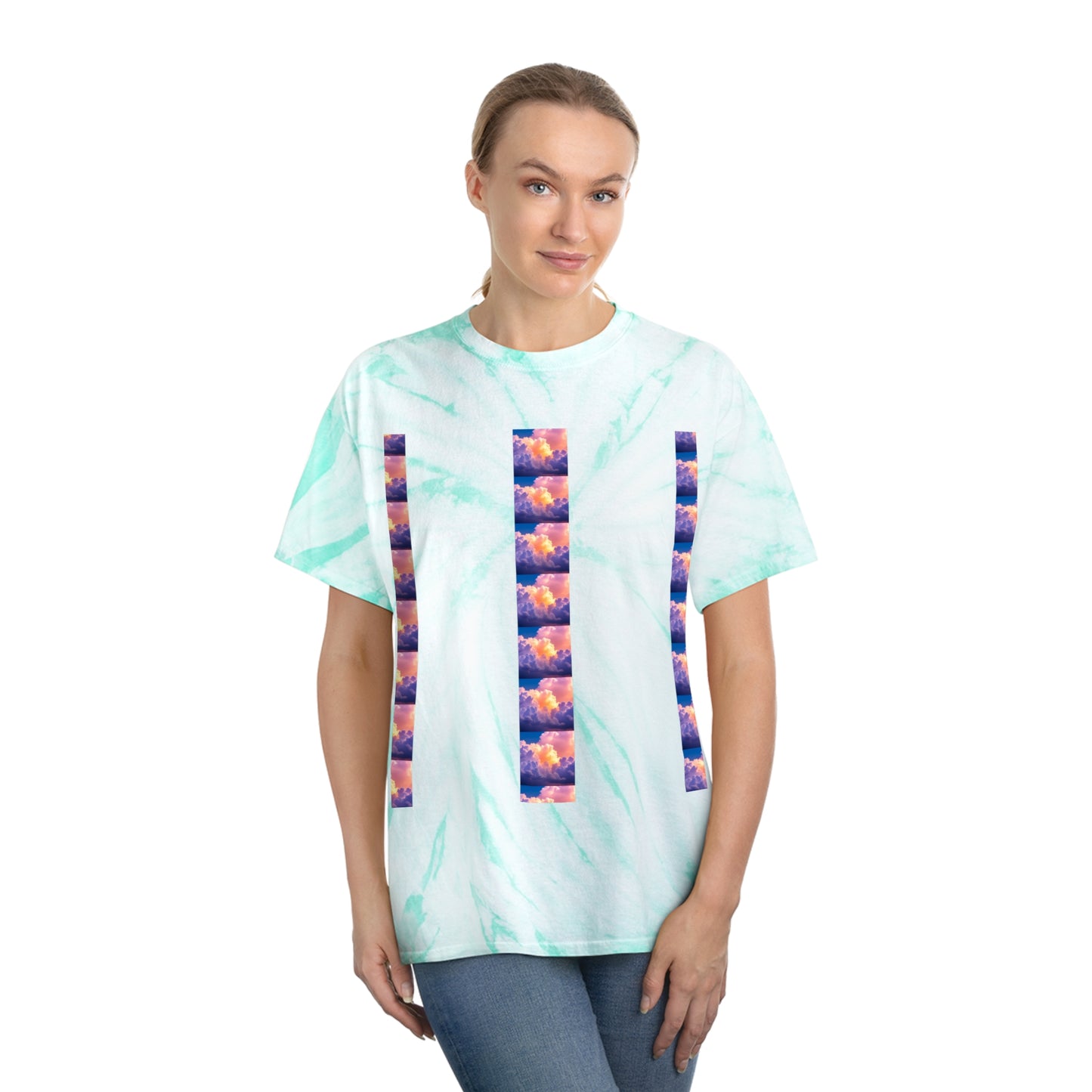 Designed Tie-Dye Tee, Cyclone