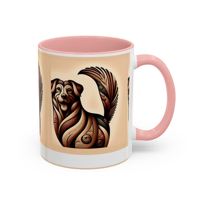 Accent Dog Coffee Mug (11, 15oz)