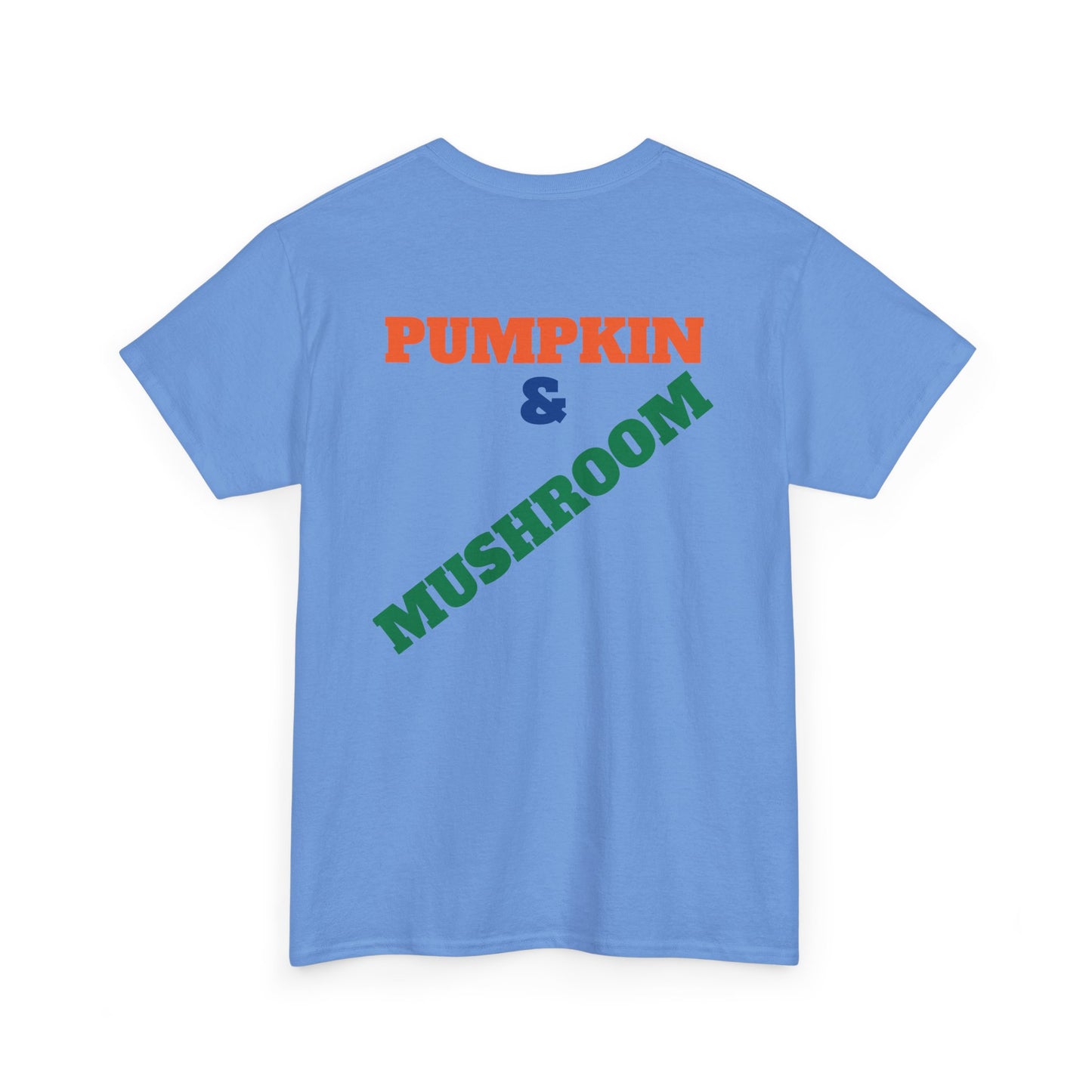 Pumpkin & Mushroom Unisex Heavy Cotton Tee