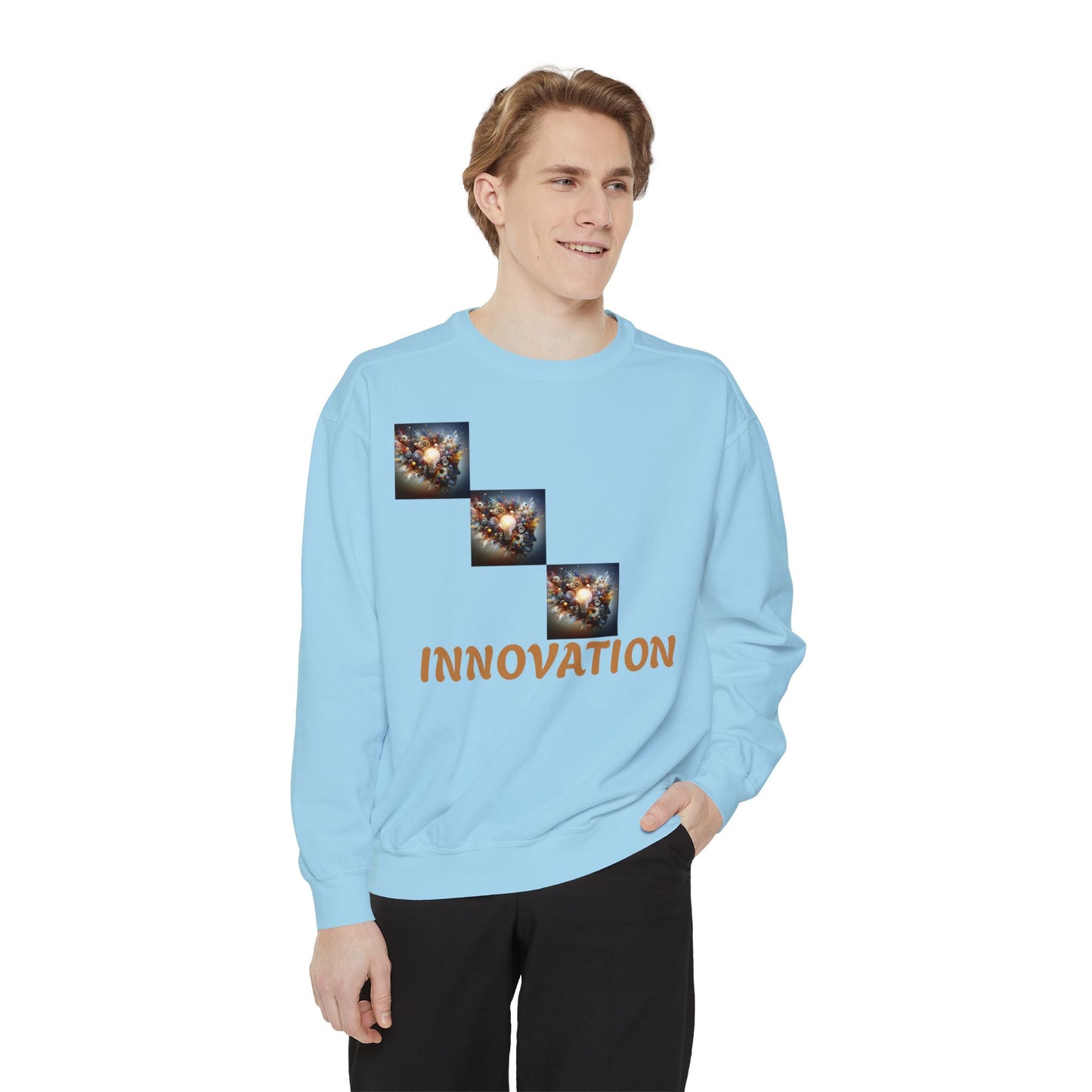 Innovation Unisex Garment-Dyed Sweatshirt