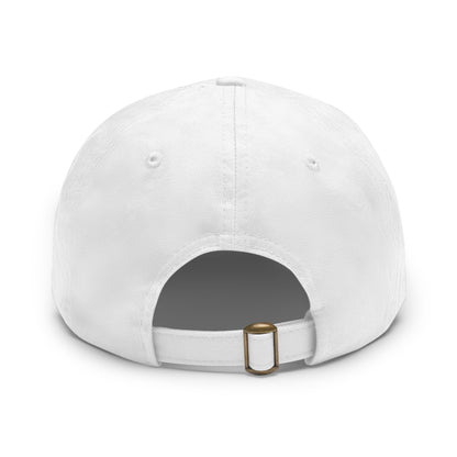 Dream Dad Hat with Leather Patch (Rectangle)