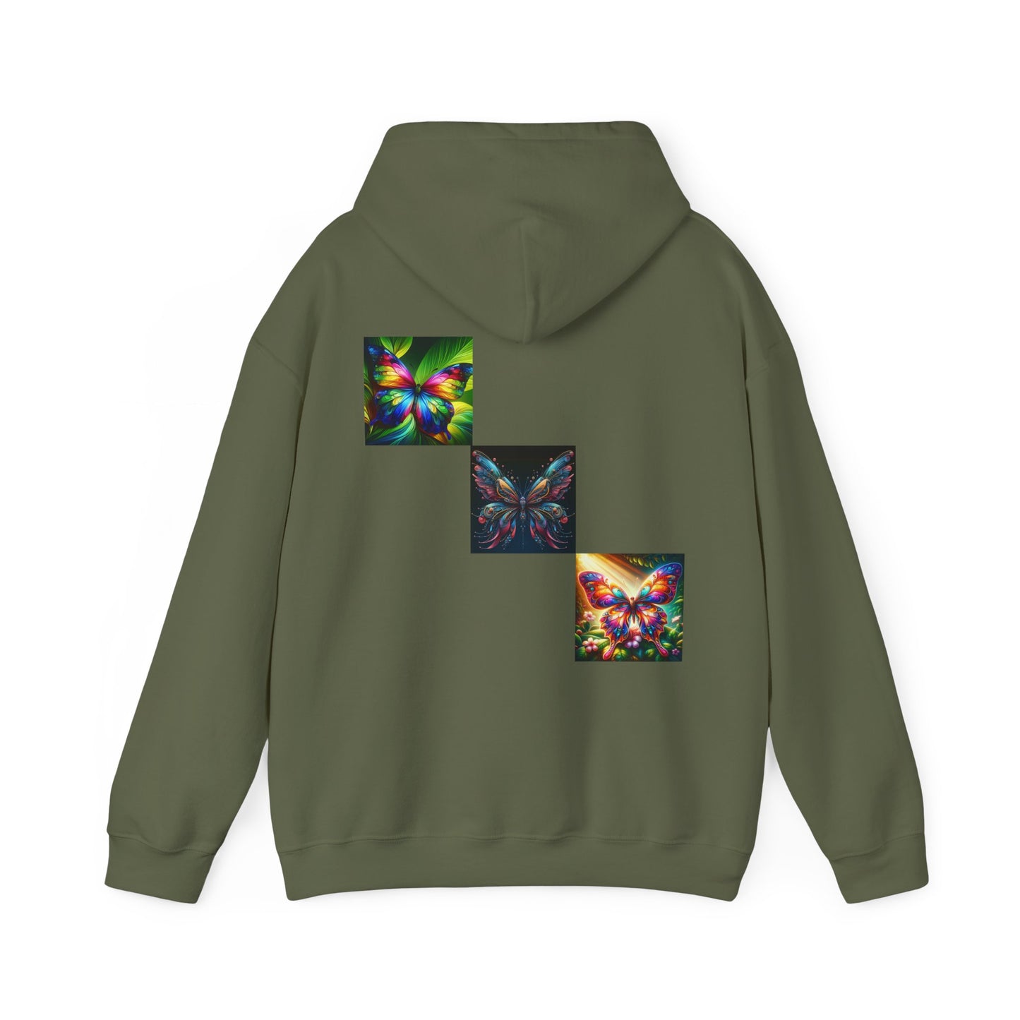 Butterflies Unisex Heavy Blend™ Hooded Sweatshirt