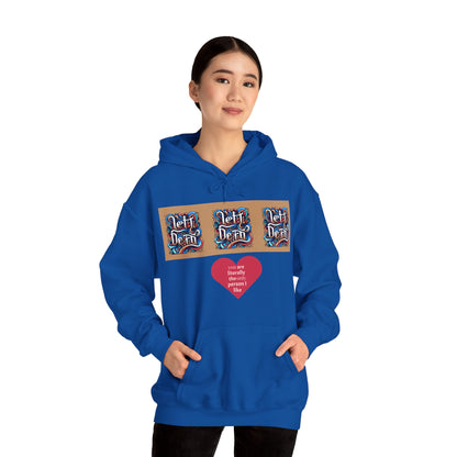 Funky Lett Unisex Heavy Blend™ Hooded Sweatshirt