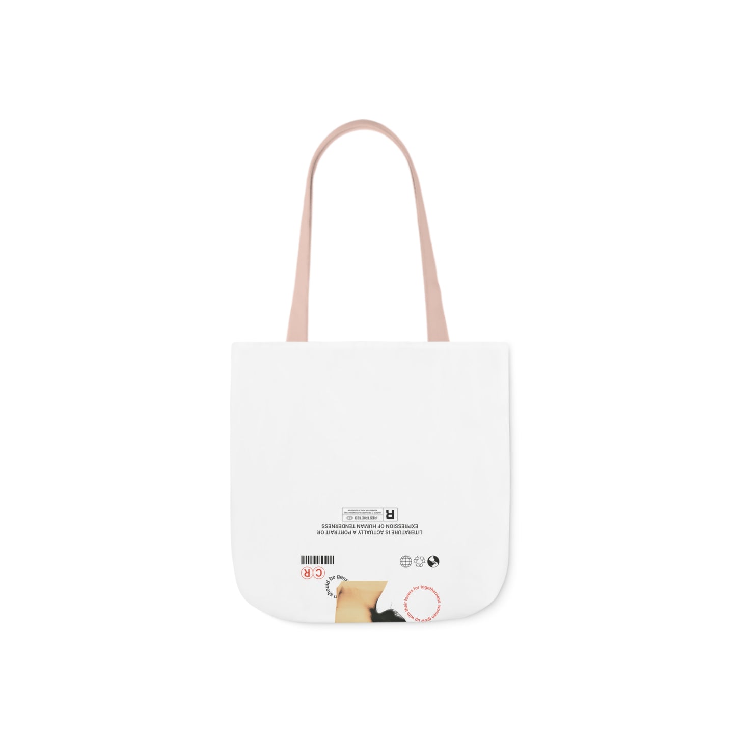 Month Canvas Tote Bag, 5-Color Straps