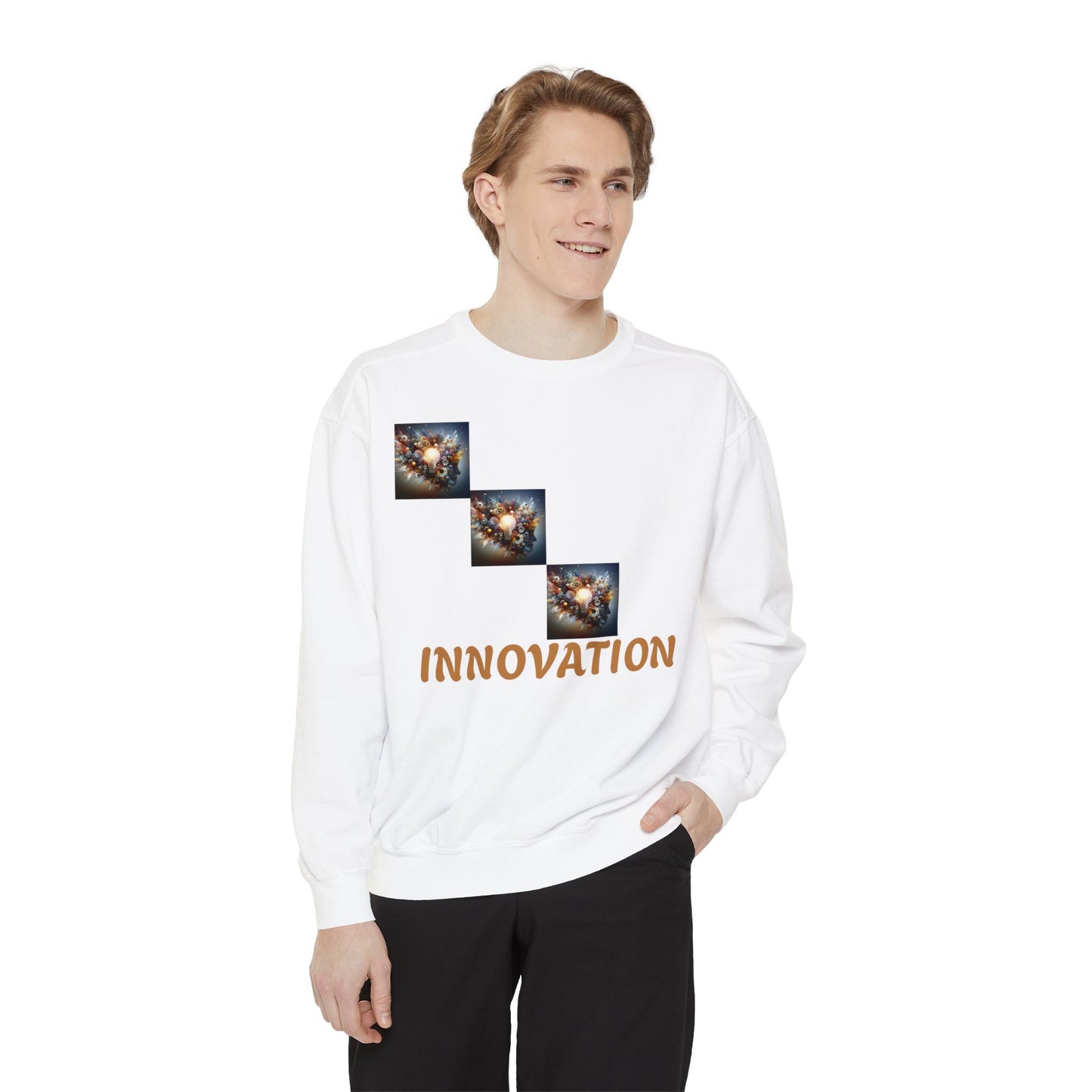 Innovation Unisex Garment-Dyed Sweatshirt