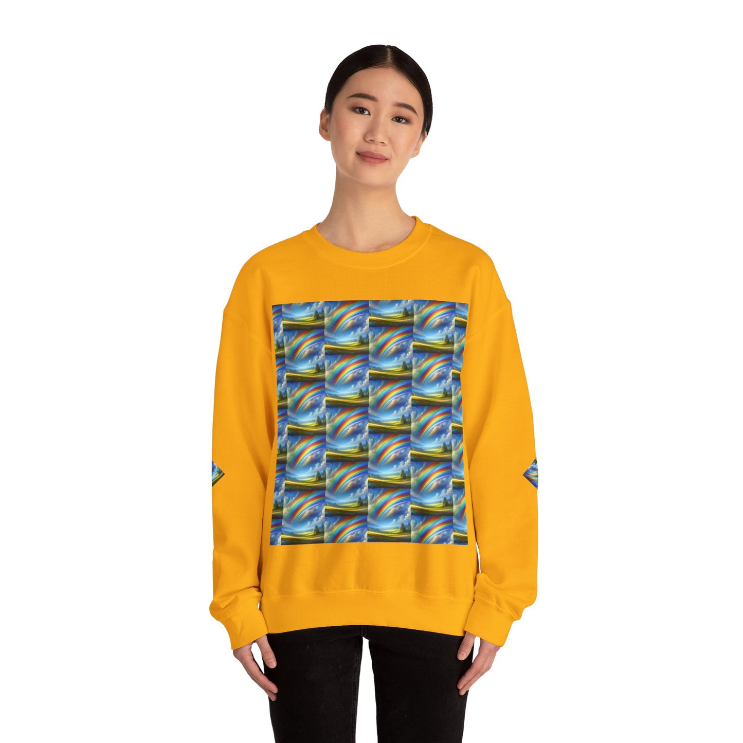 Rainbow Heavy Blend™ Crewneck Sweatshirt