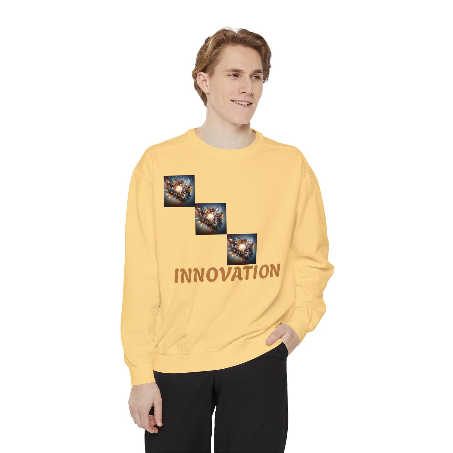 Innovation Unisex Garment-Dyed Sweatshirt