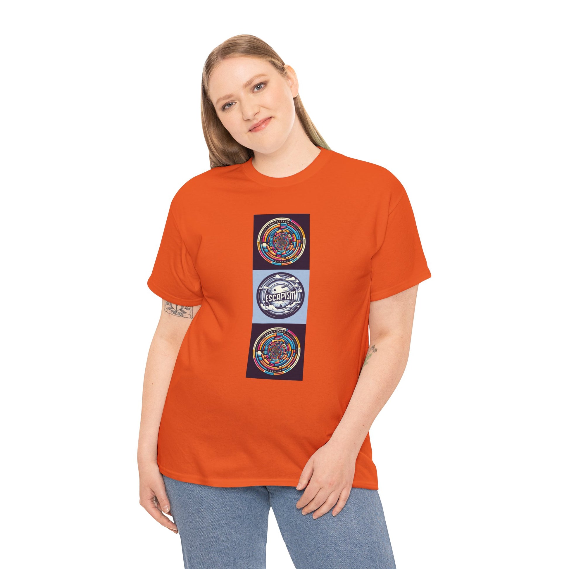 Escapism Heavy 100% Cotton Tee - Zion Legend Fashions