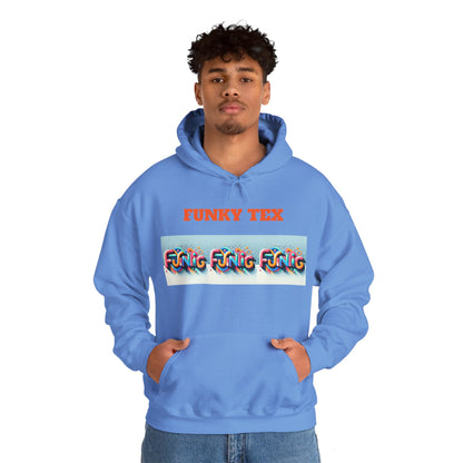 Funky Tex Unisex Heavy Blend™ Hooded Sweatshirt