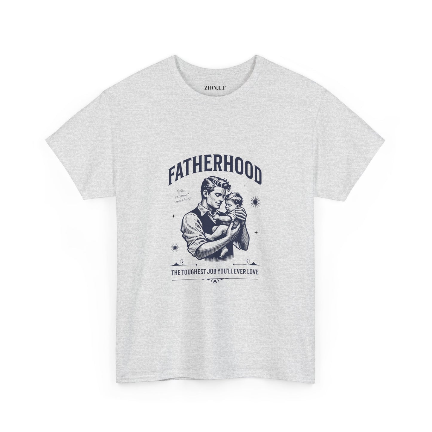 Fatherhood Men's  Heavy Cotton Tee