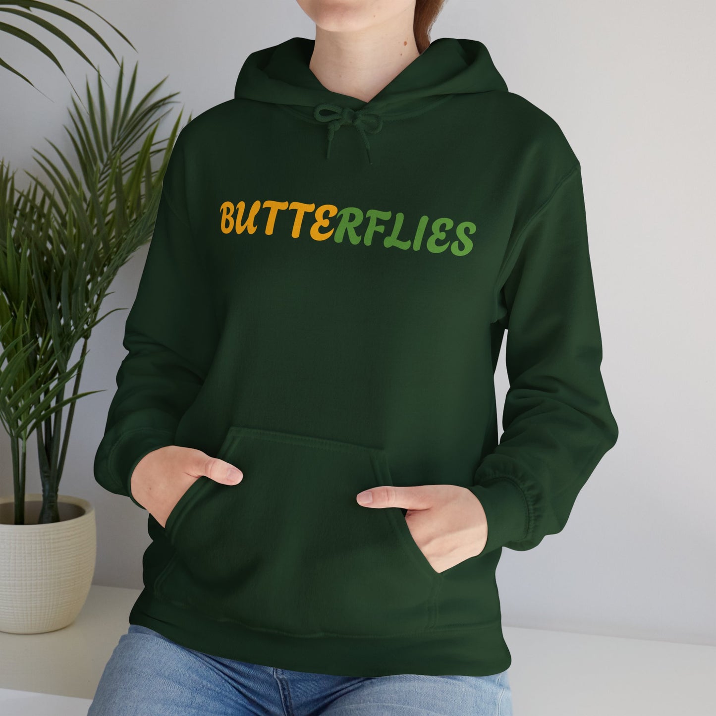 Butterflies Unisex Heavy Blend™ Hooded Sweatshirt