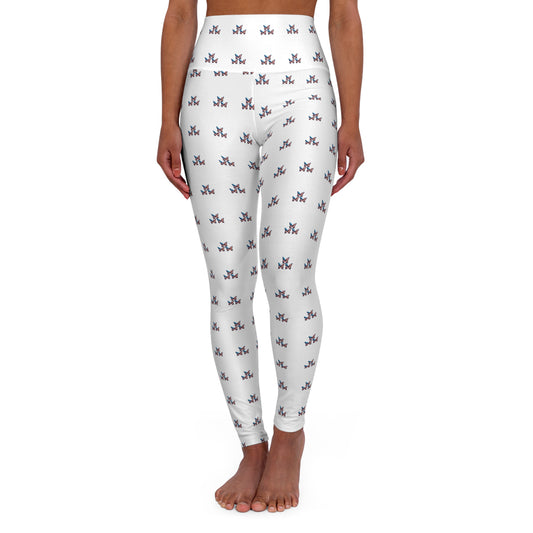 Butterfly High Waisted Yoga Leggings (AOP)