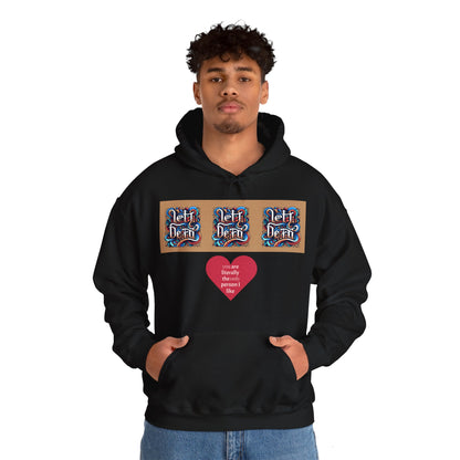 Funky Lett Unisex Heavy Blend™ Hooded Sweatshirt