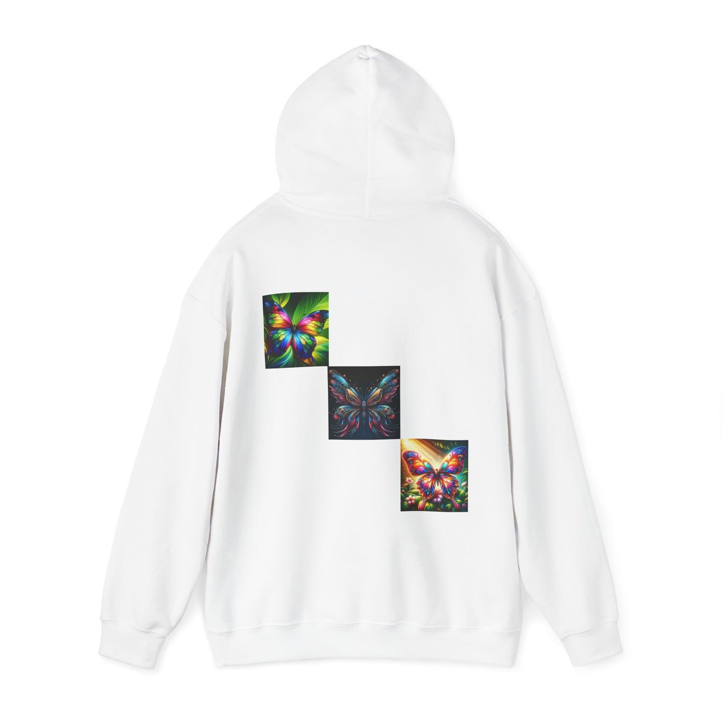 Butterflies Unisex Heavy Blend™ Hooded Sweatshirt