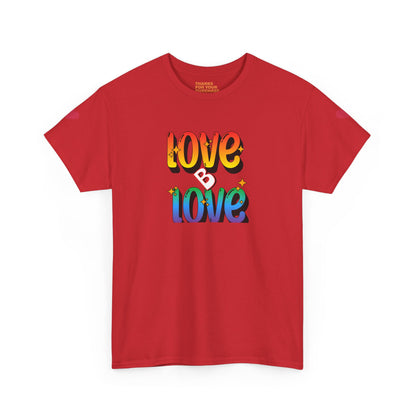 Love B Love  Unisex Heavy Cotton Tee Shirts For a Sunny colourful summer  .