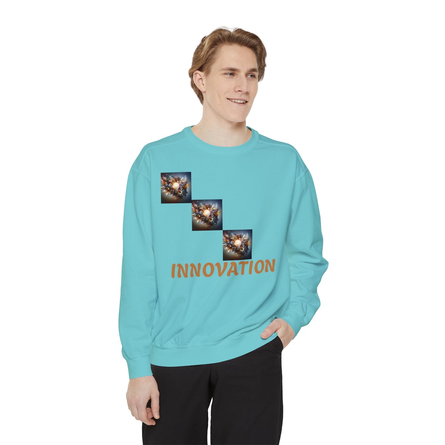 Innovation Unisex Garment-Dyed Sweatshirt