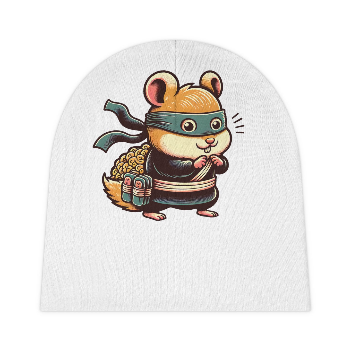 Mouse Baby Beanie (AOP)