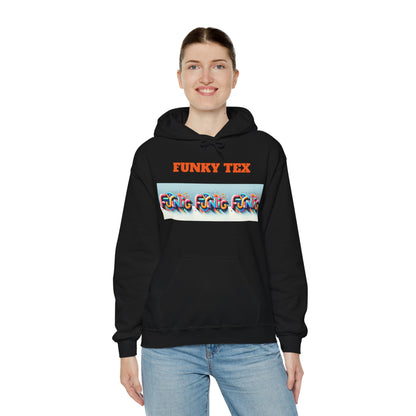 Funky Tex Unisex Heavy Blend™ Hooded Sweatshirt