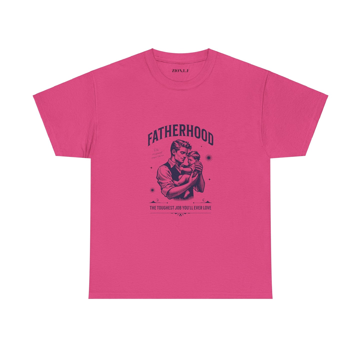 Fatherhood Men's  Heavy Cotton Tee