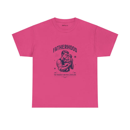 Fatherhood Men's  Heavy Cotton Tee