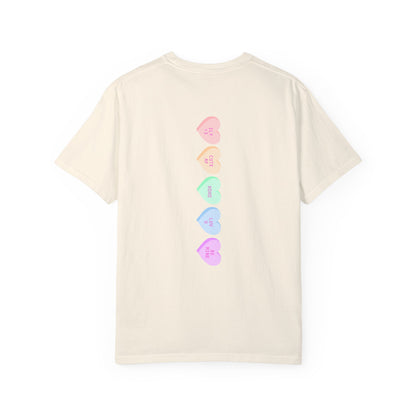 Sky Love Unisex Garment-Dyed T-shirt