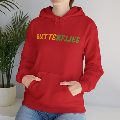 Butterflies Unisex Heavy Blend™ Hooded Sweatshirt