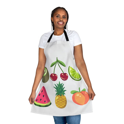 Fruity Feast Apron, 5-Color Straps  -  USA and UK Only - Zion Legend Fashions