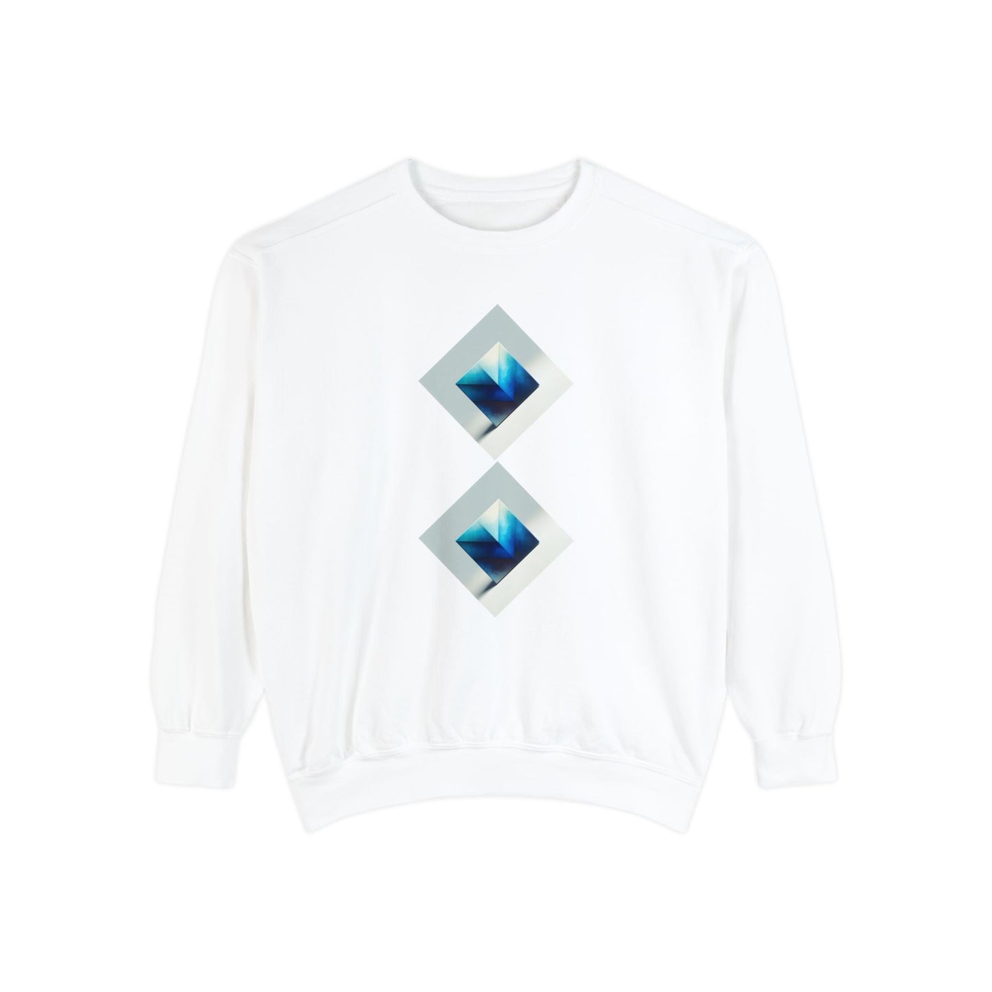 ZLF Designer Blue Square Unisex Sweatshirt - Zion Legend Fashions